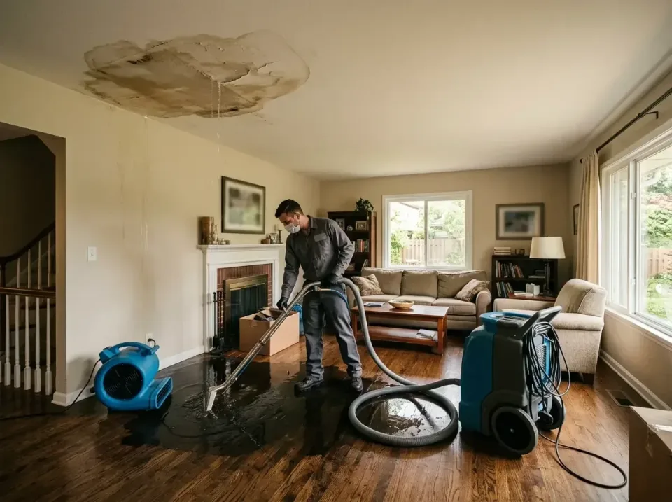 attic-pipe-burst-ceiling-drip-008 — frequently asked questions, Water Damage Restoration & Carpet Care in Lakeland South, WA